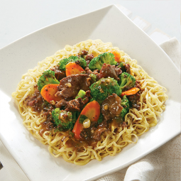 Bakmi Brokoli Sapi Lada Hitam